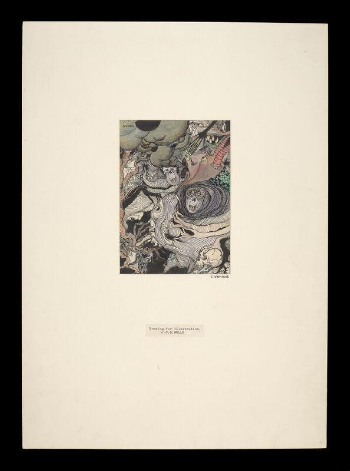 Drawing, J. C. S. Wells, 1900-1948