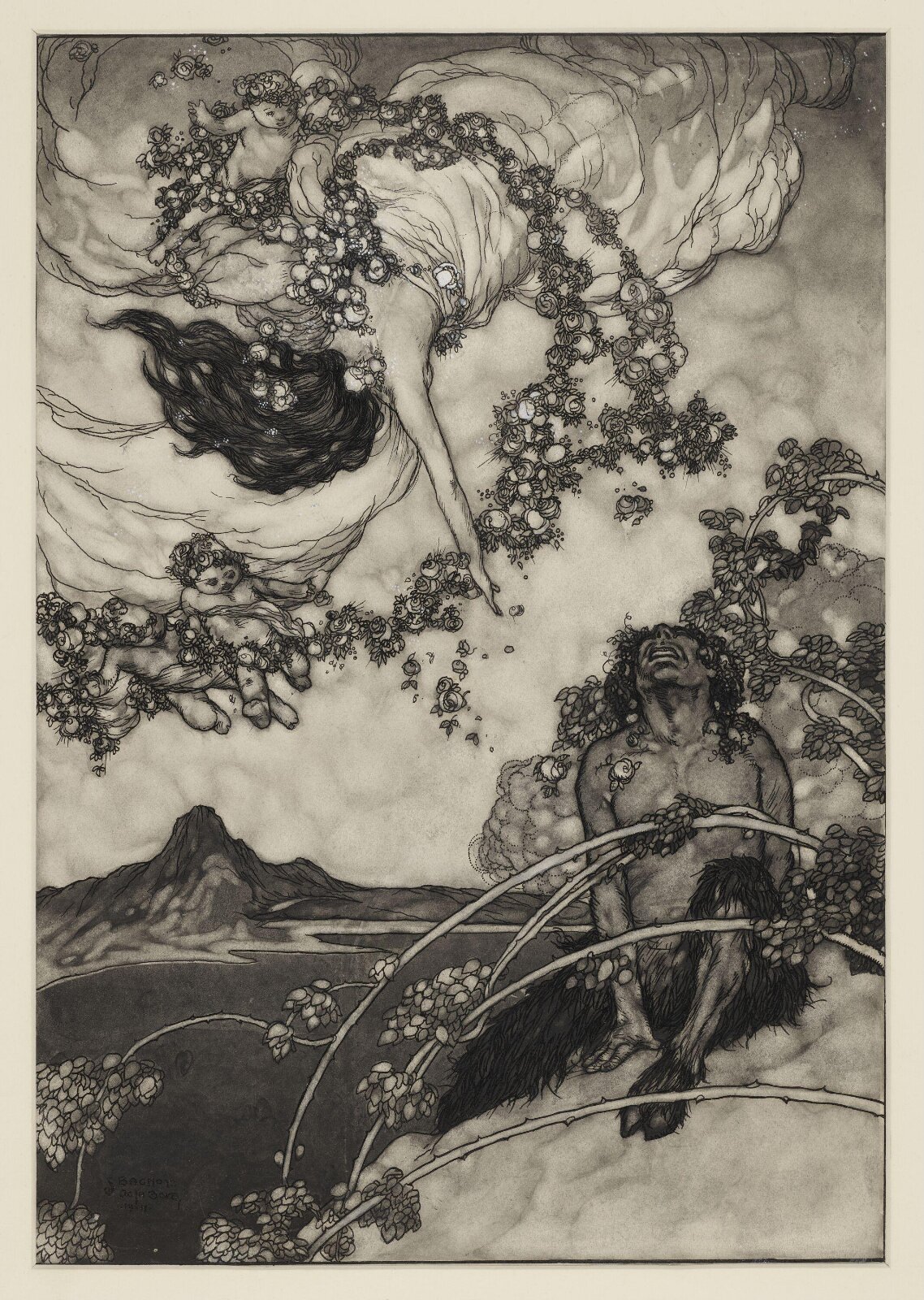 L' Apres-midi d'un Faune, Stephen Baghot de la Bere, 1911