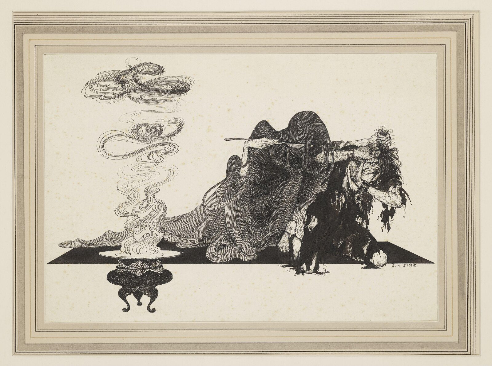 The King's Taster, Sime, late 19th century to early 20th century