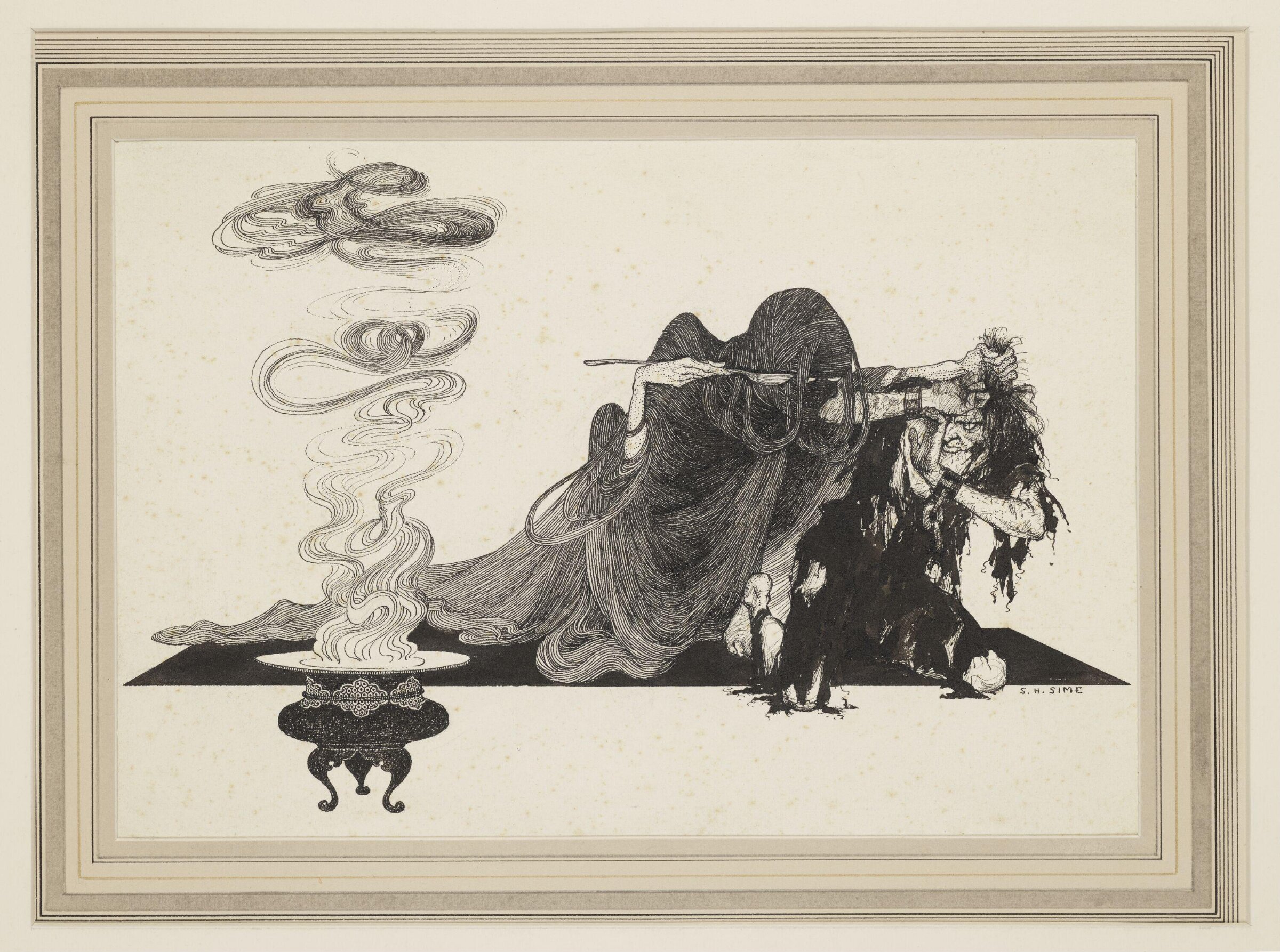 The King's Taster, Sime, late 19th century to early 20th century