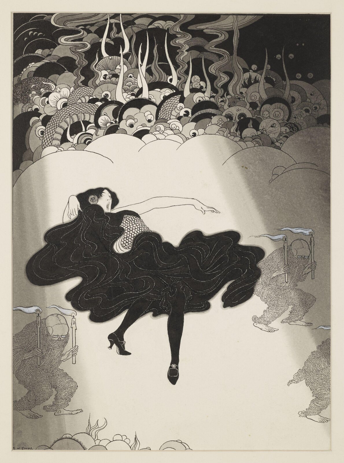 The Skirt Dancer, Sime, 1904