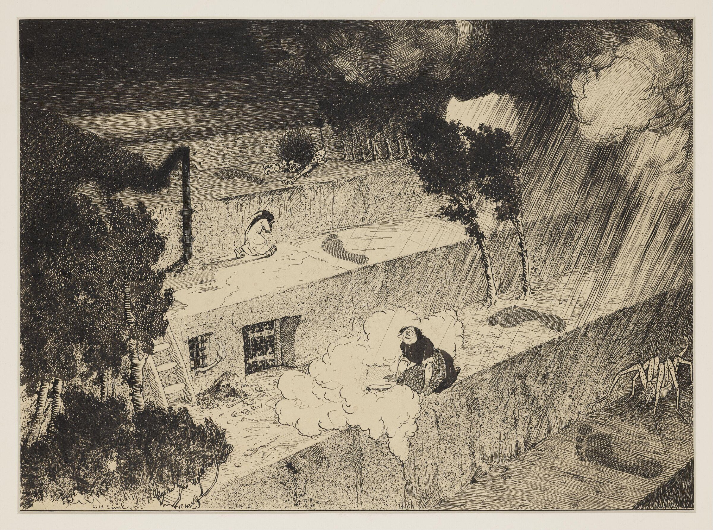 The Dream of the Woman of Char, Sime, late 19th century to early 20th century