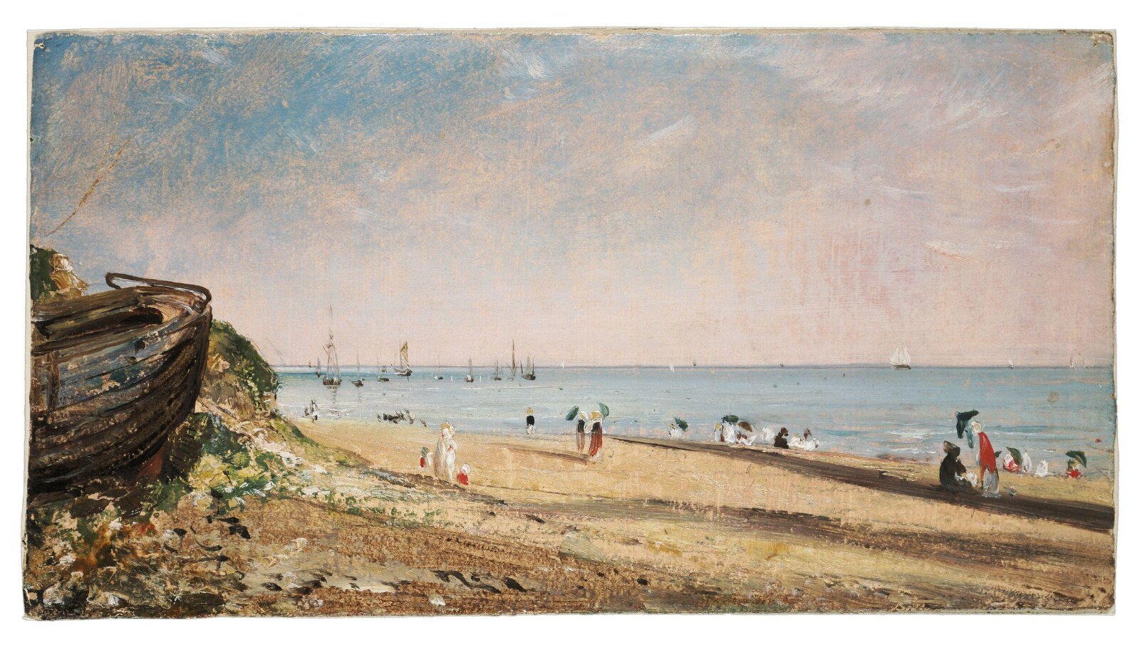 Brighton Beach, John Constable, 22 July 1824
