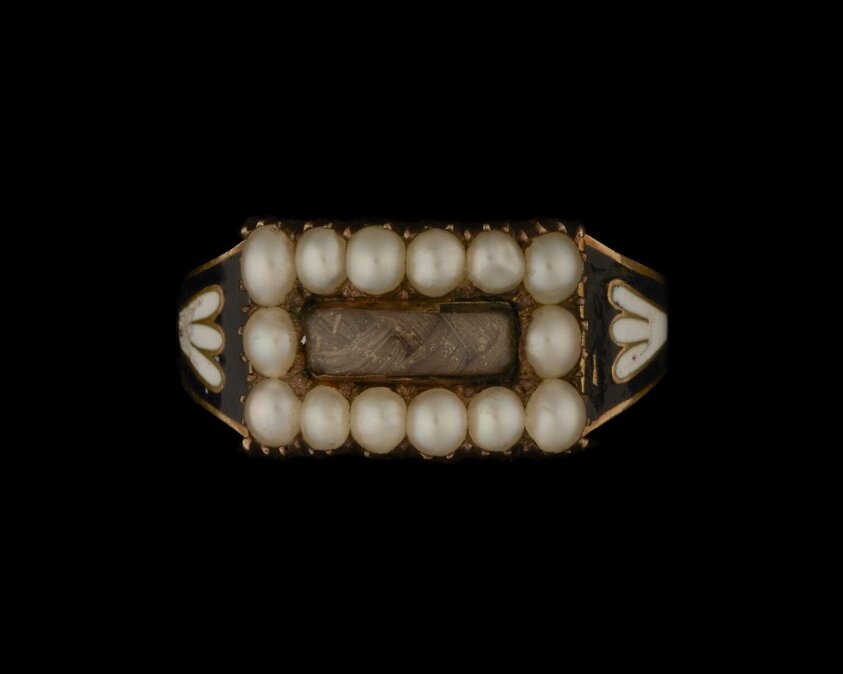 Mourning ring — ca. 1805