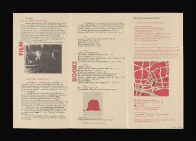 The Whitechapel Art Gallery June-July 1980