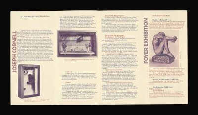 The Whitechapel Art Gallery February-April 1981