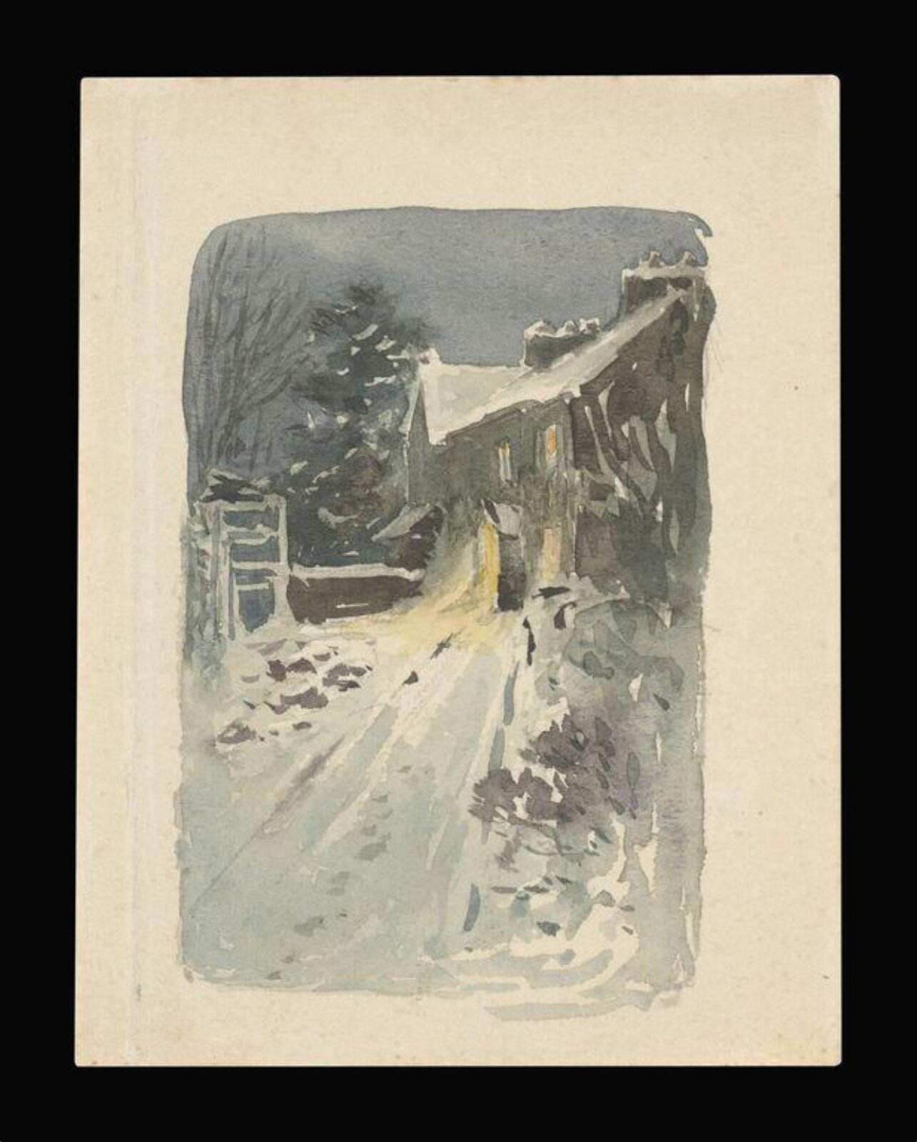 Hill Top by night, Beatrix Potter, 1908-12