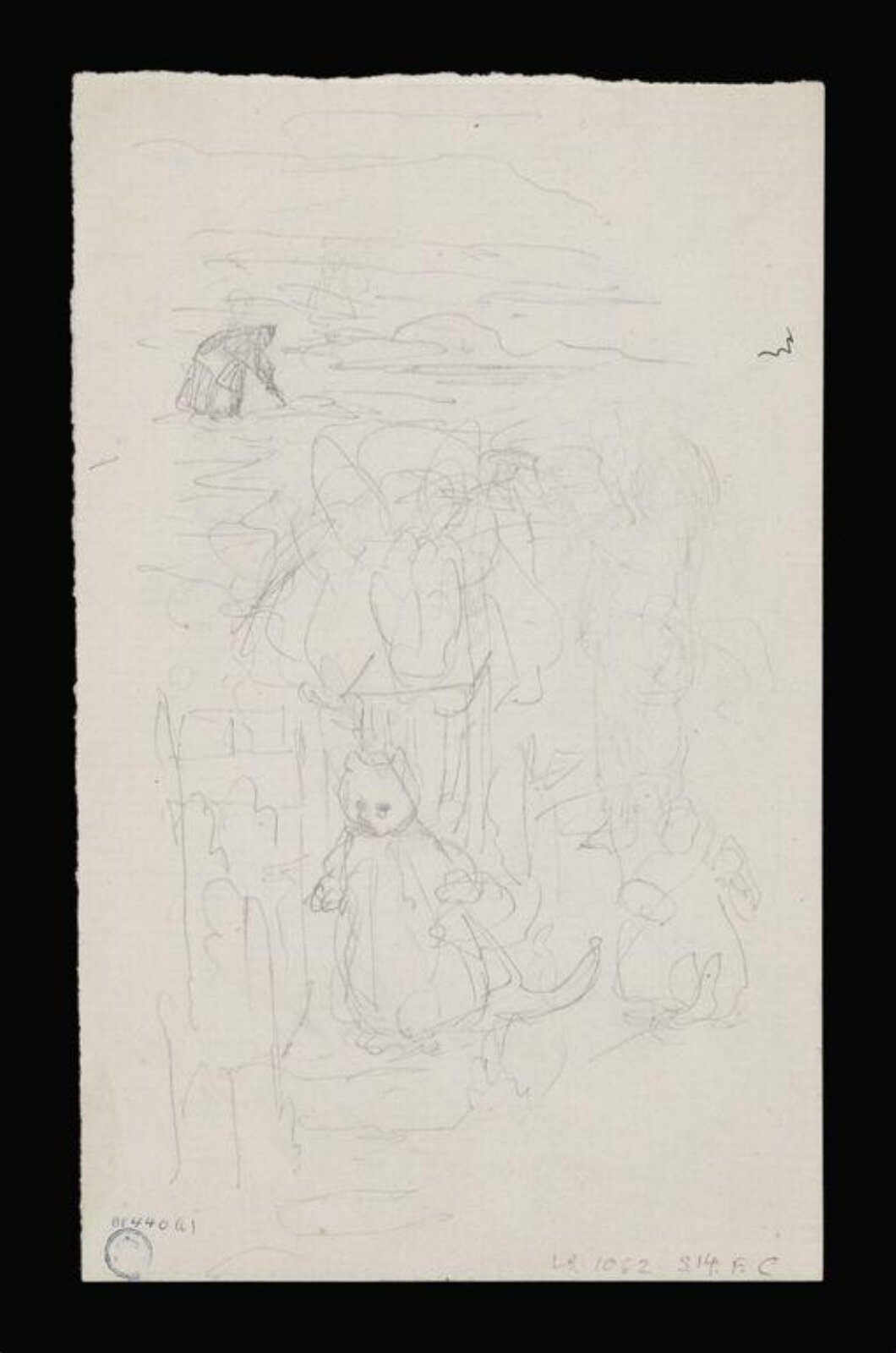 drawing, Beatrix Potter, ca. 1895-1905