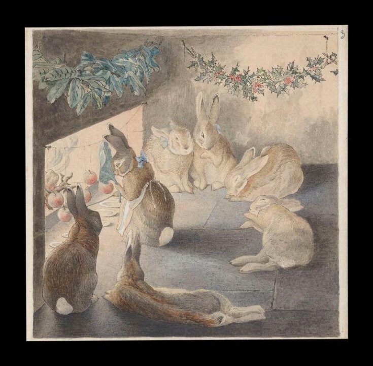 The Rabbits' Christmas Party: Roasting Apples top image