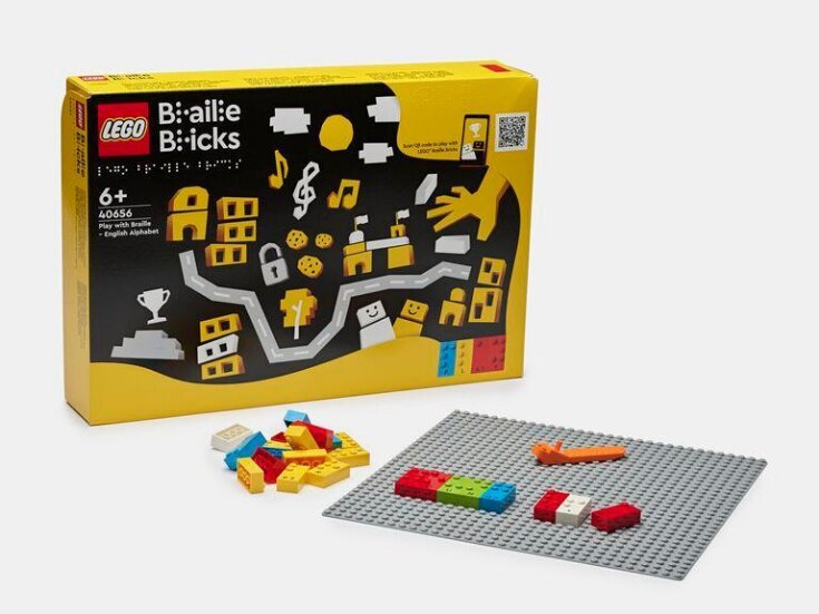 Lego Braille Bricks top image