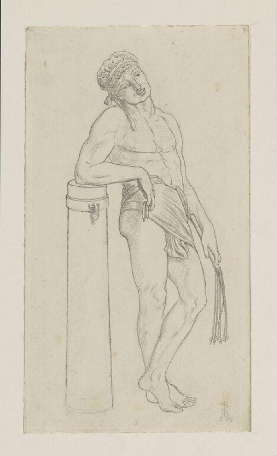 Mastigophorus, Simeon Solomon, March 1865