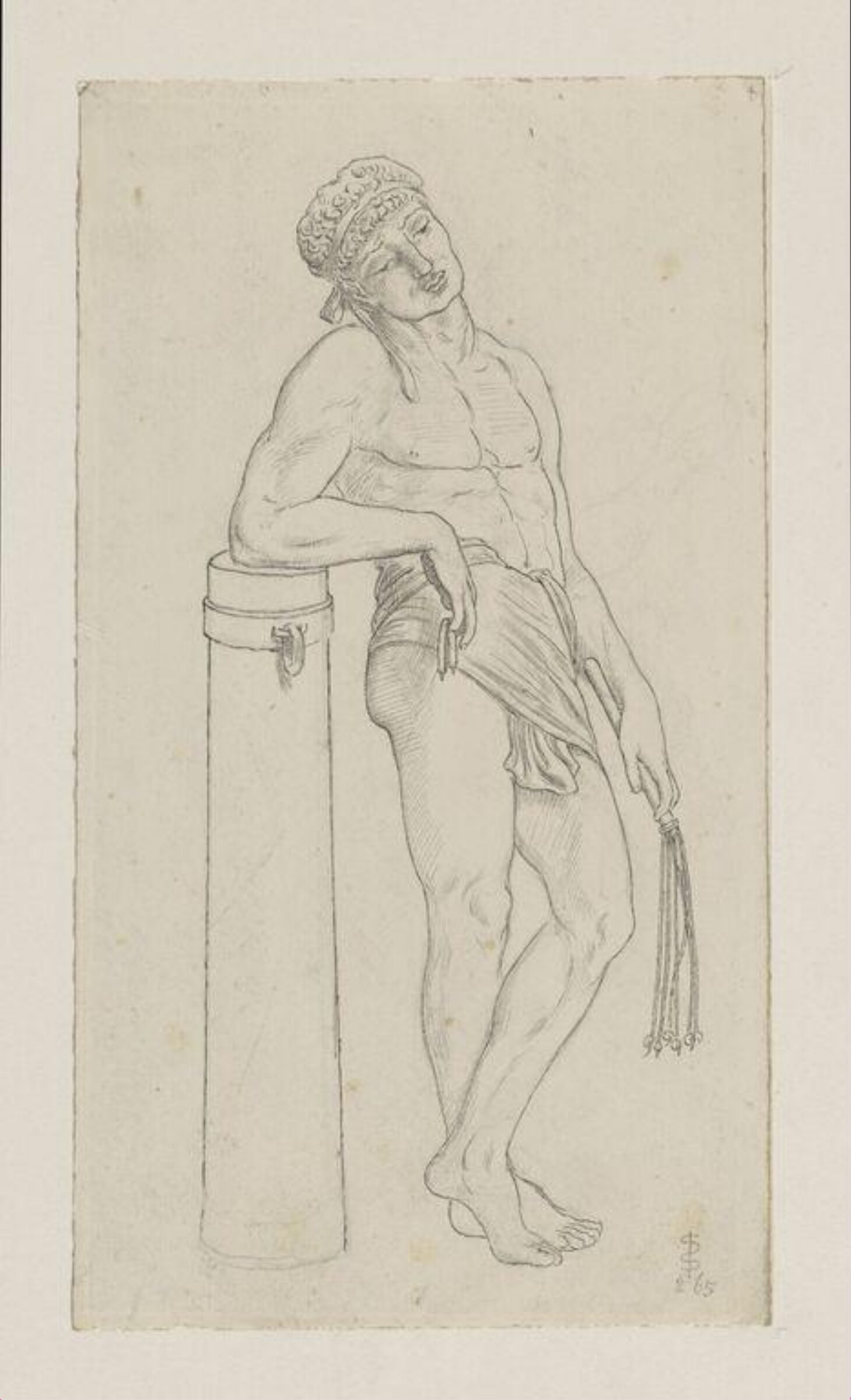 Mastigophorus, Simeon Solomon, March 1865