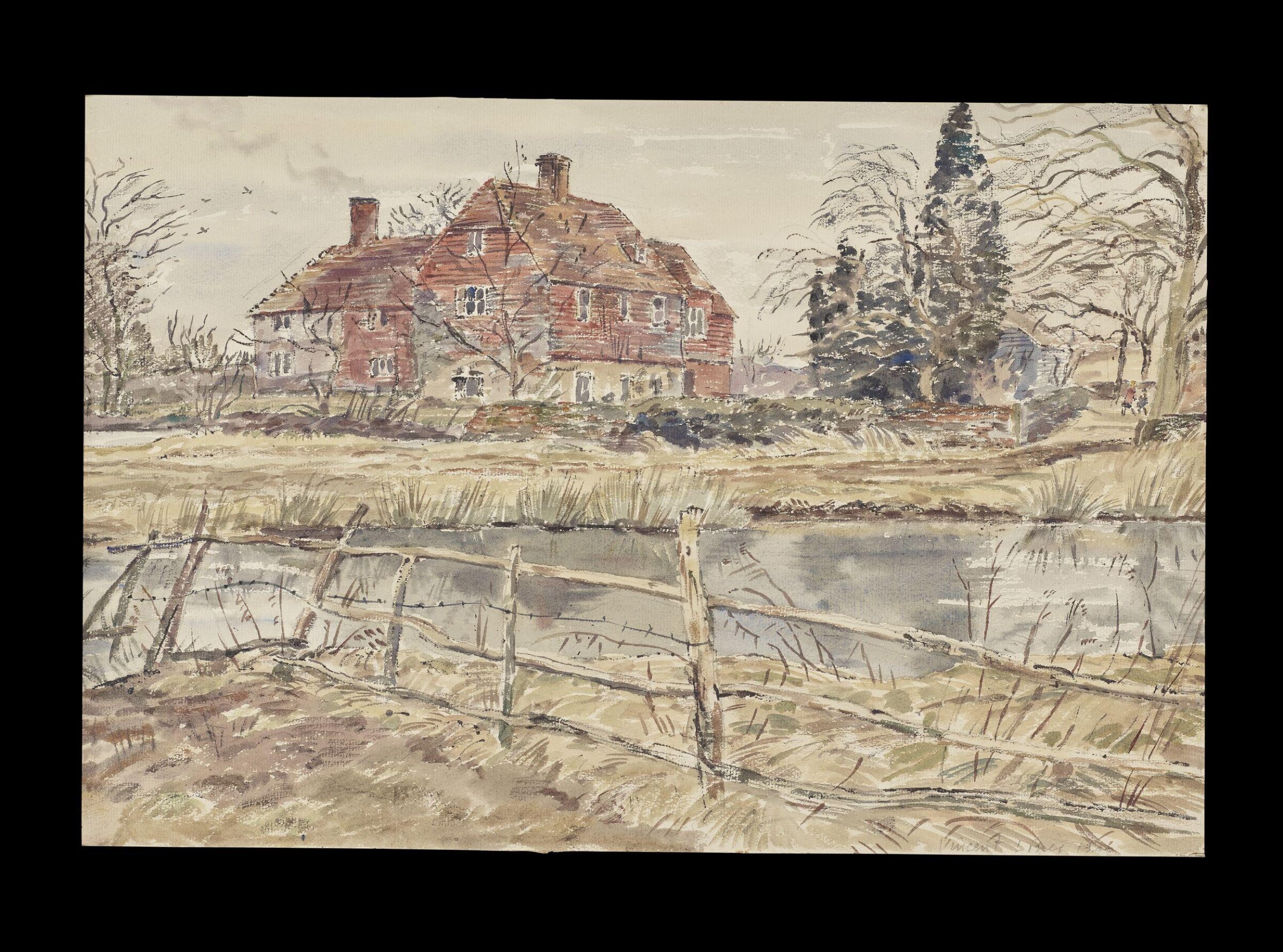 Lode Farm, Kingsley, nr. Alton, Lines, 1942