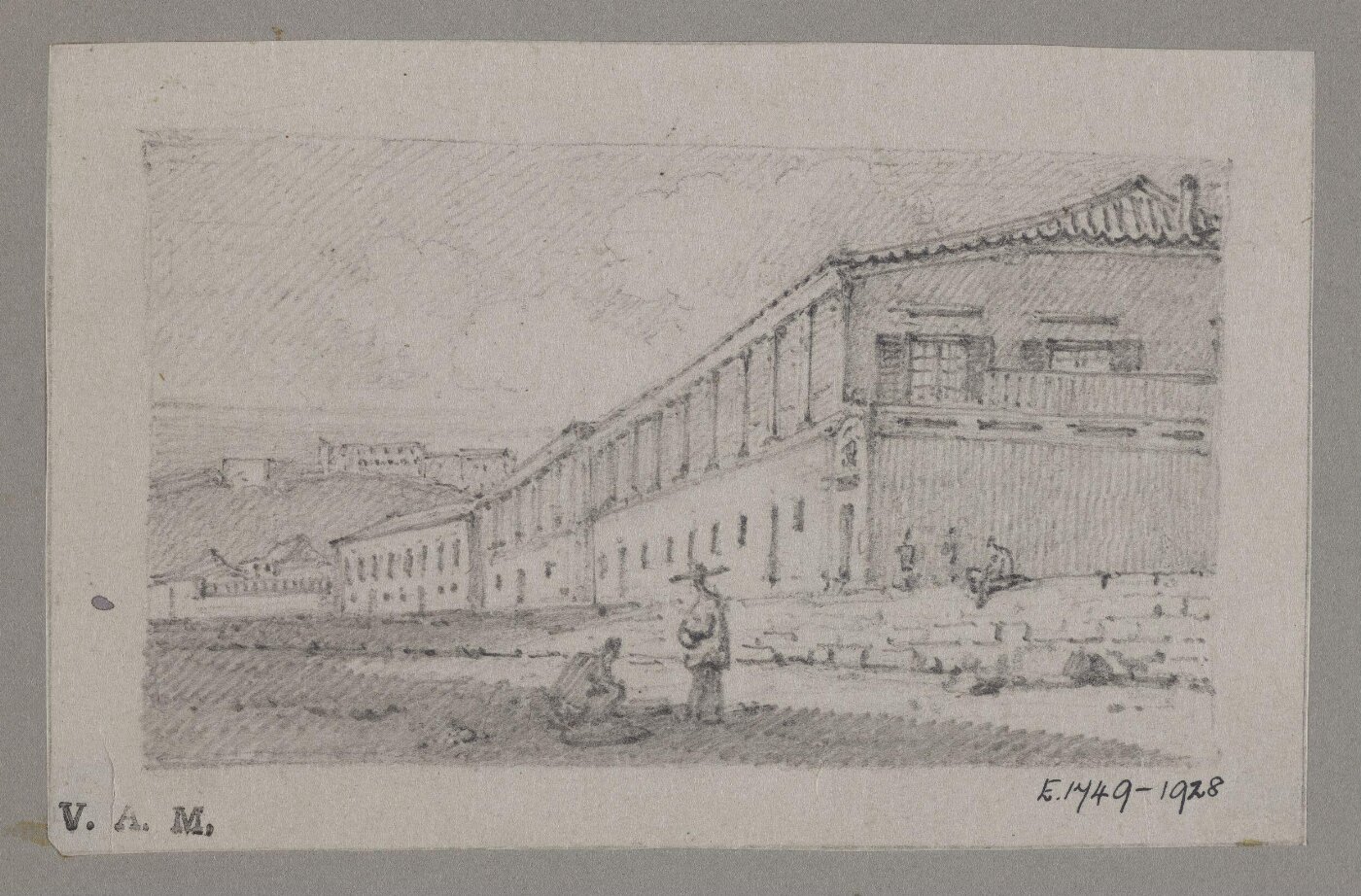 George Chinnery, Mr. Pereira's house, Macao