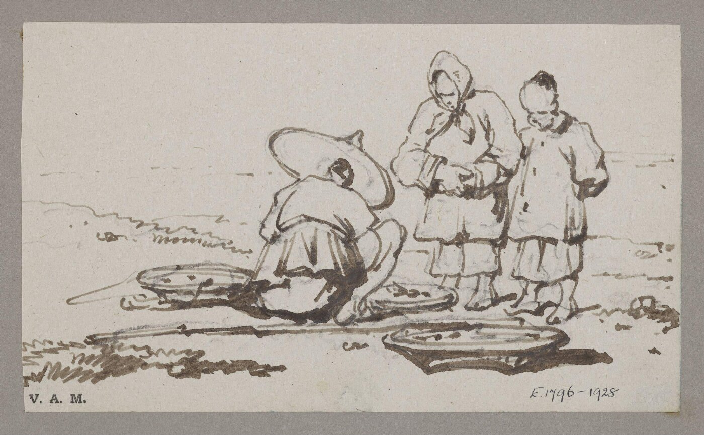 George Chinnery, A vendor with customers