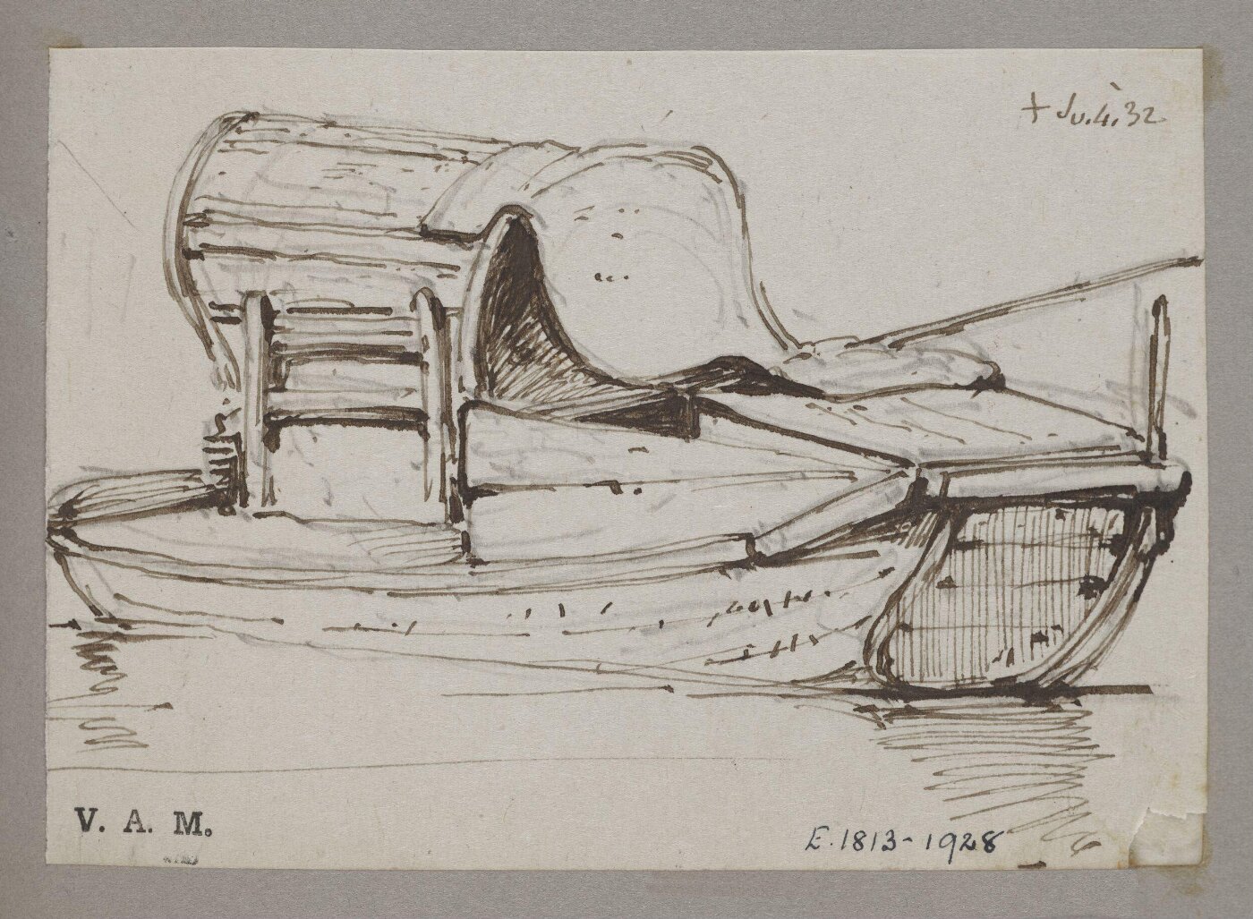 George Chinnery, A Tanka boat