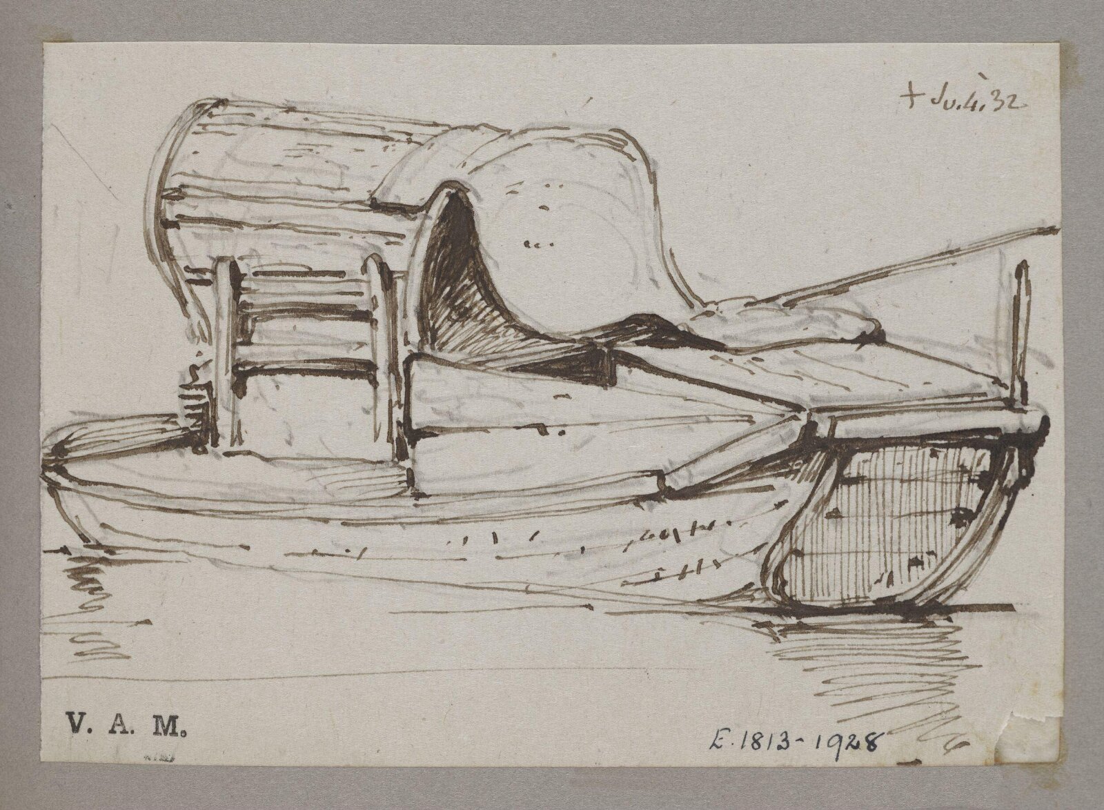 A Tanka boat, George Chinnery, 04/07/1832