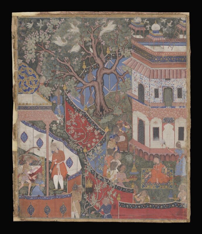 Rustam and Mihrafroz prepare for their wedding