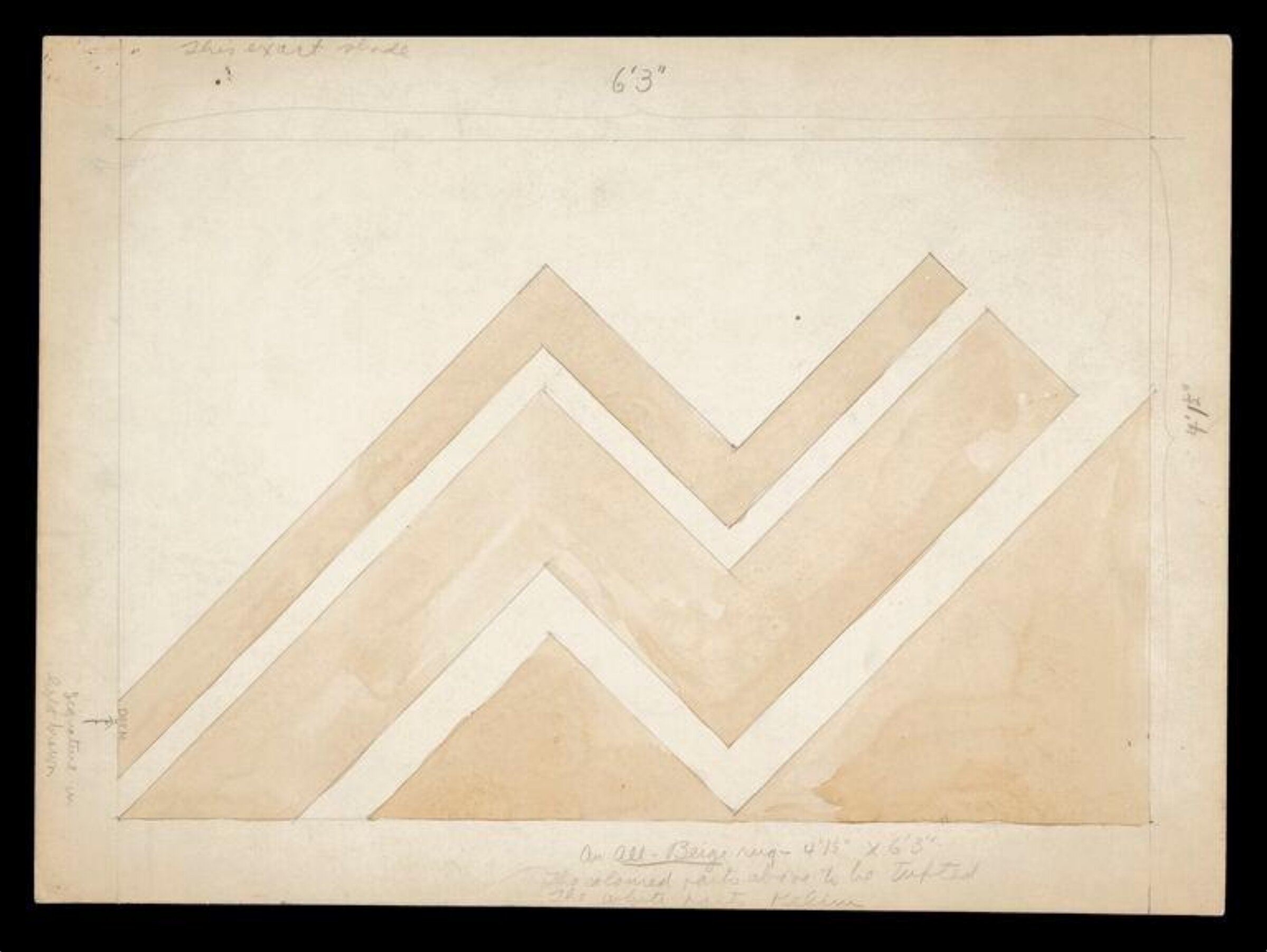 Rug Design, Marion Dorn, 20th century