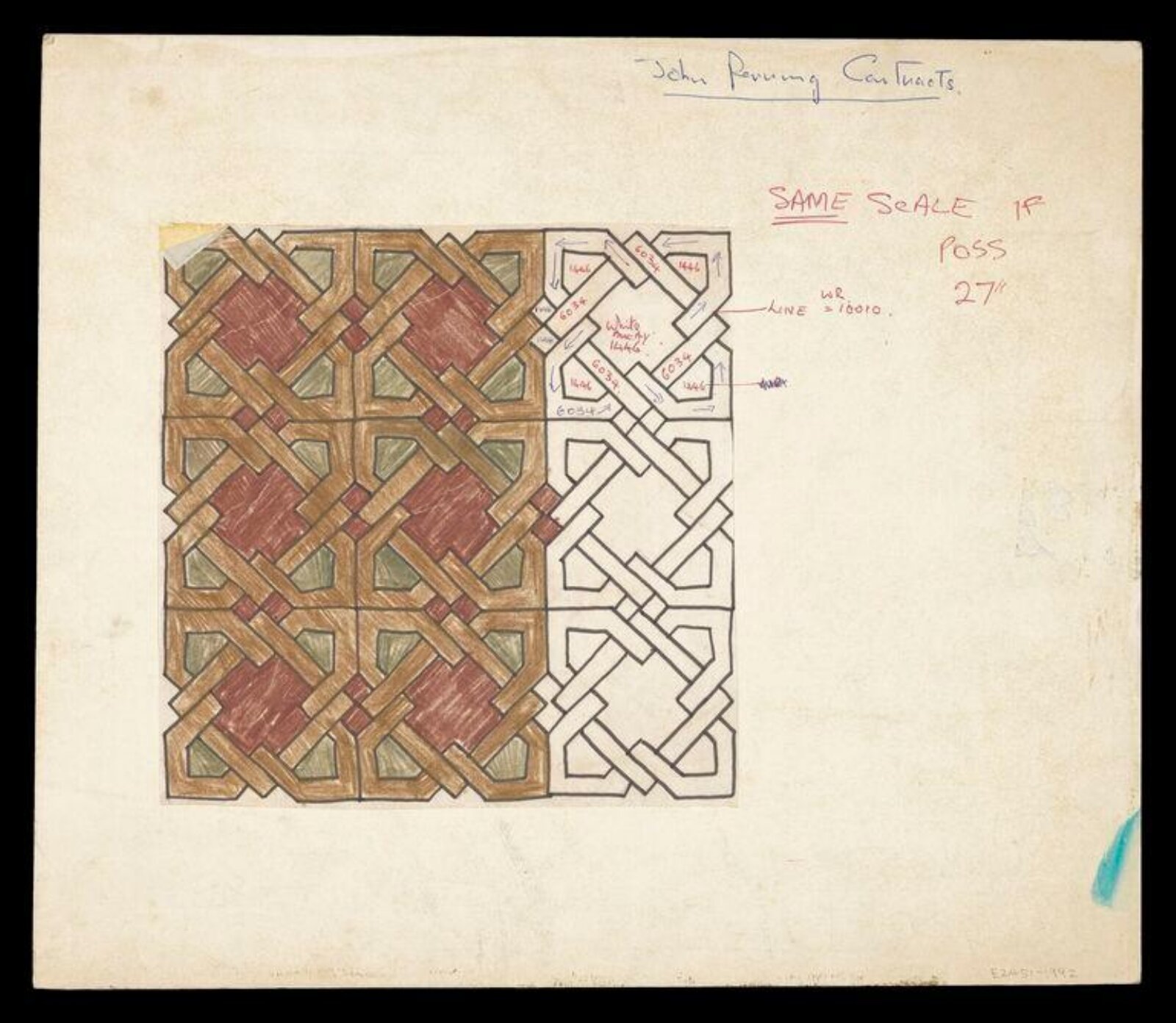 Rug Design, 20th century