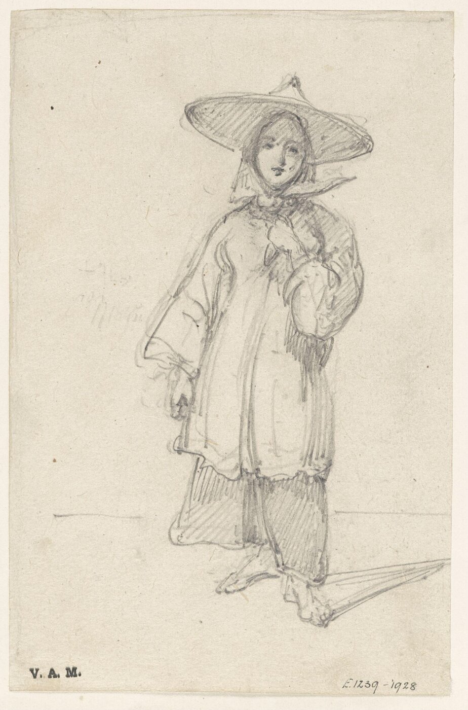George Chinnery, A standing boatwoman