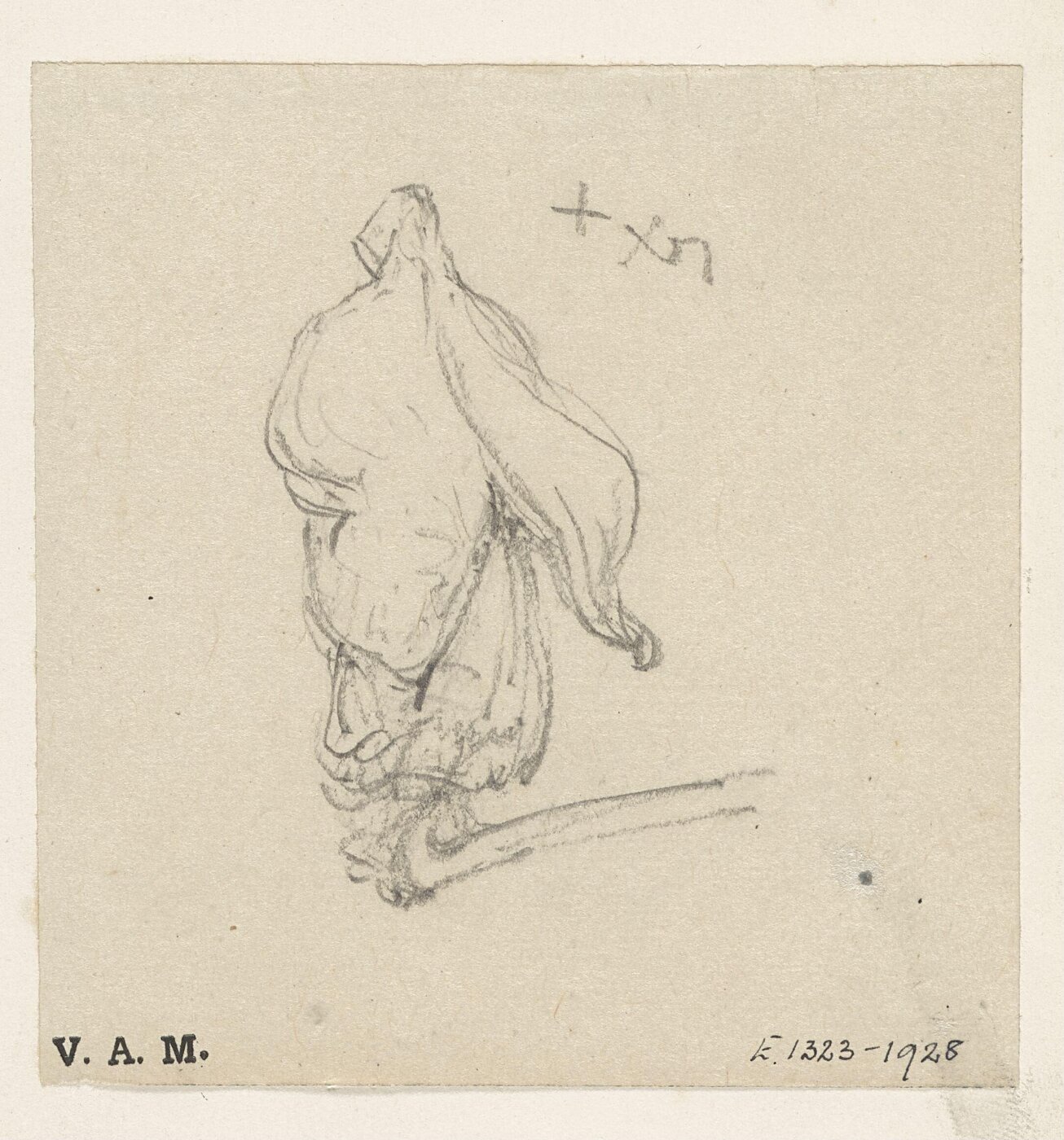 George Chinnery, A Macanese woman seen from behind