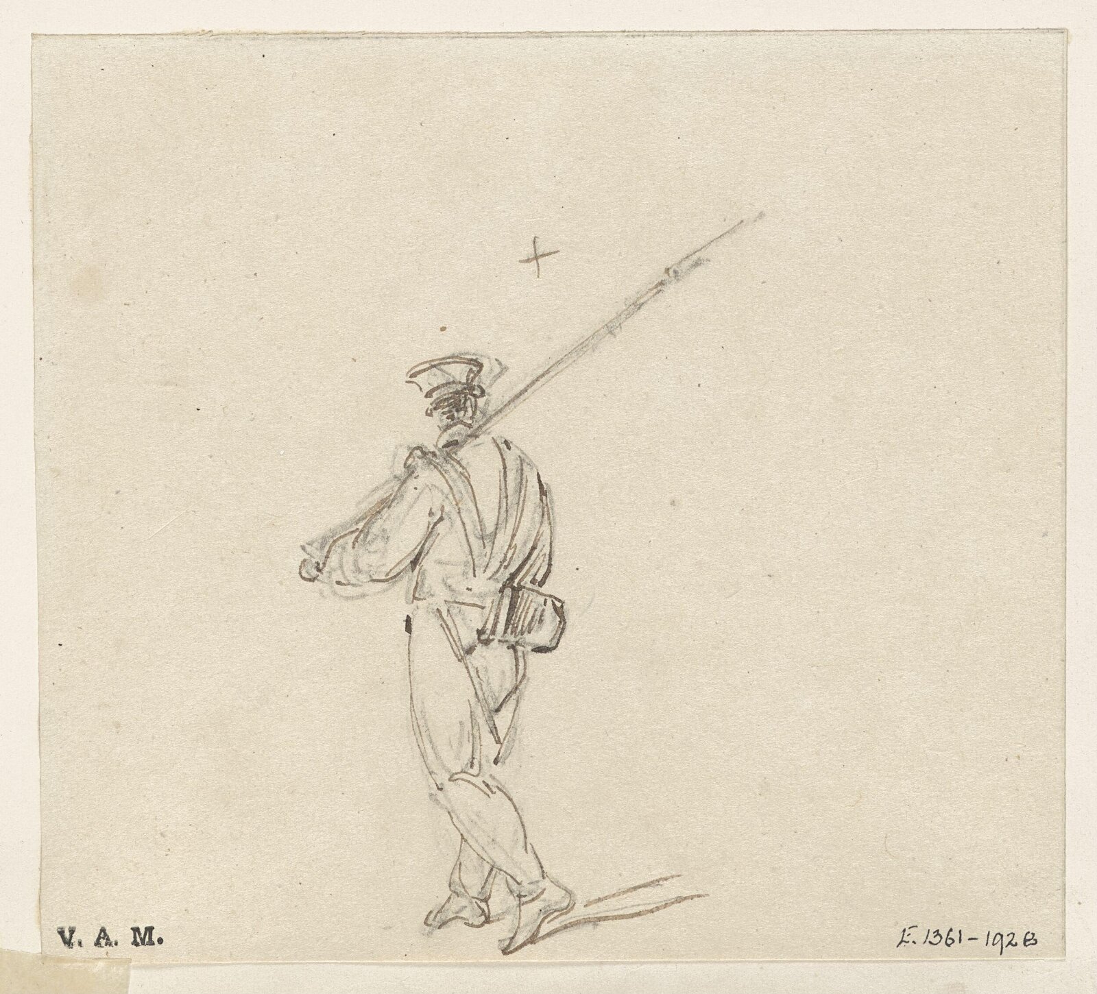 A soldier, Macau, George Chinnery, 29/09/1825 - 30/05/1852