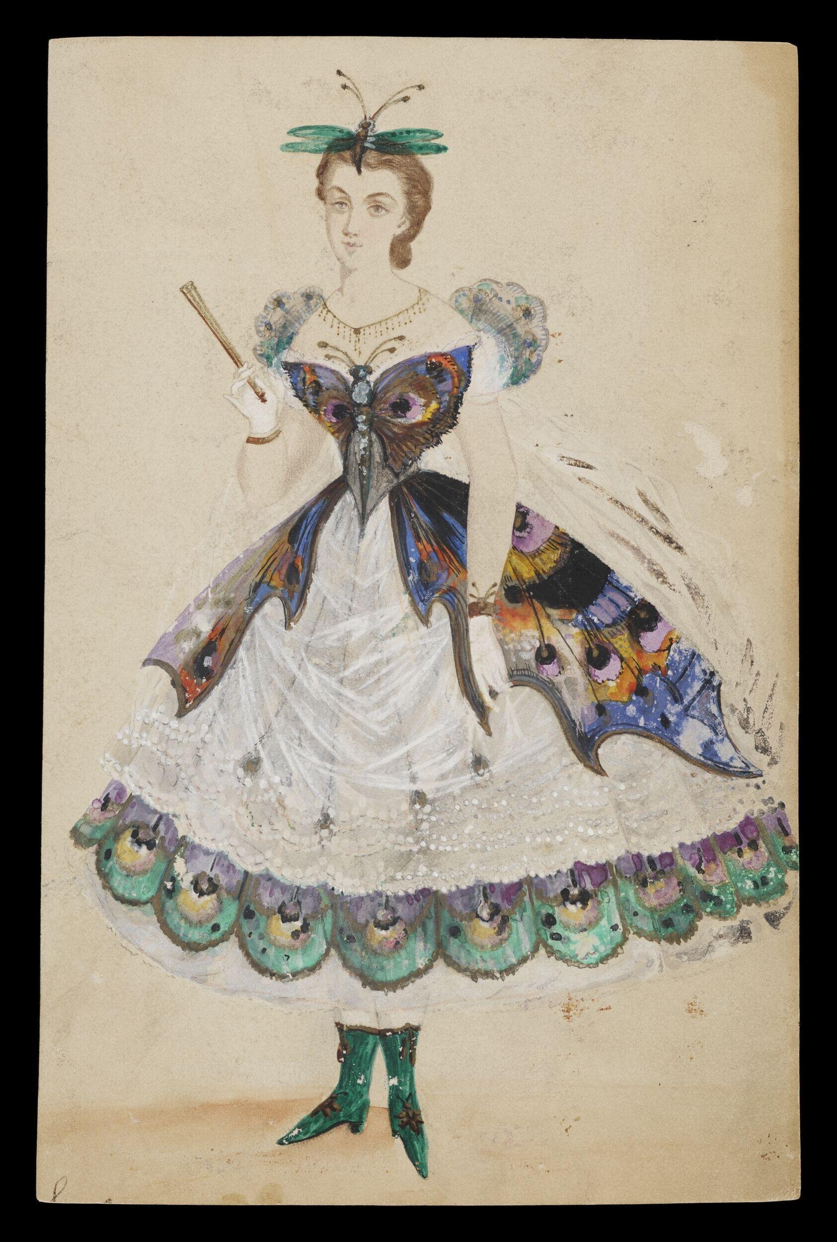 Butterfly by Jules Helleu