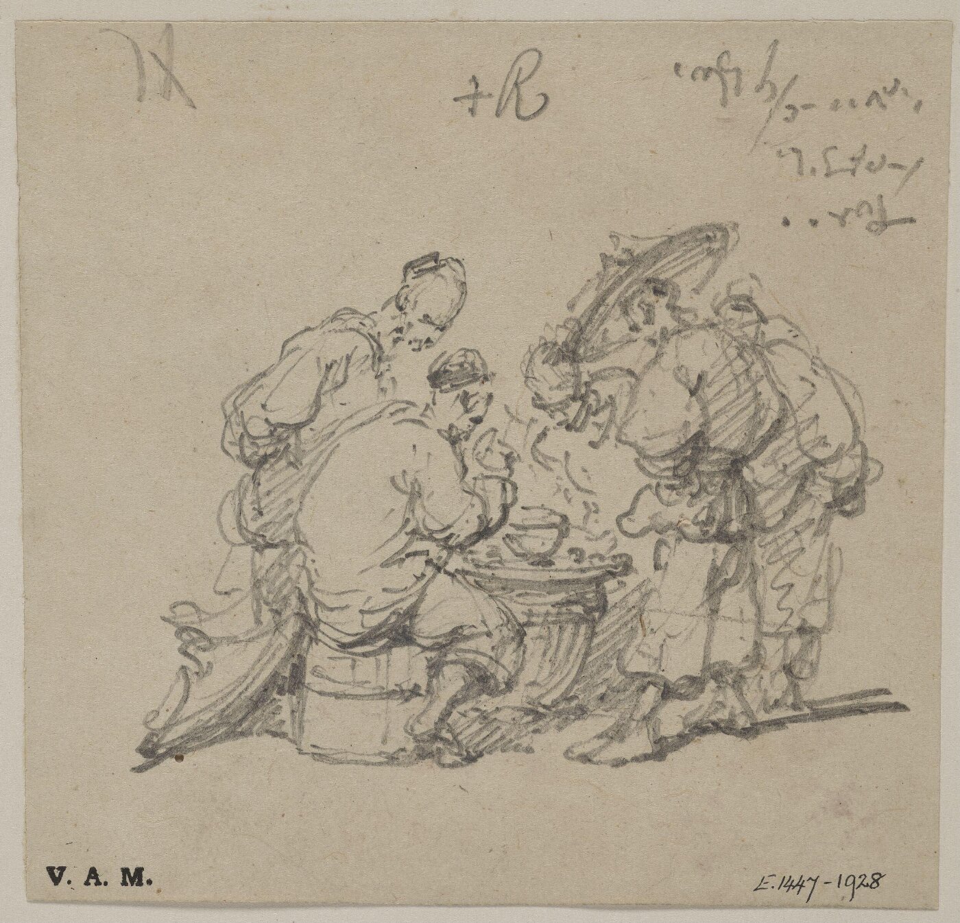 George Chinnery, A group of Chinese figures