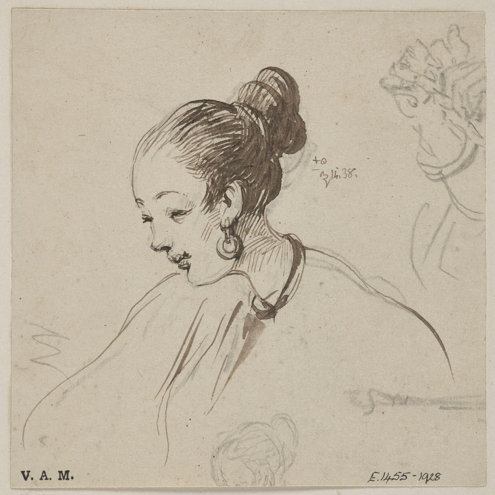 Drawing, George Chinnery, 14/11/1838