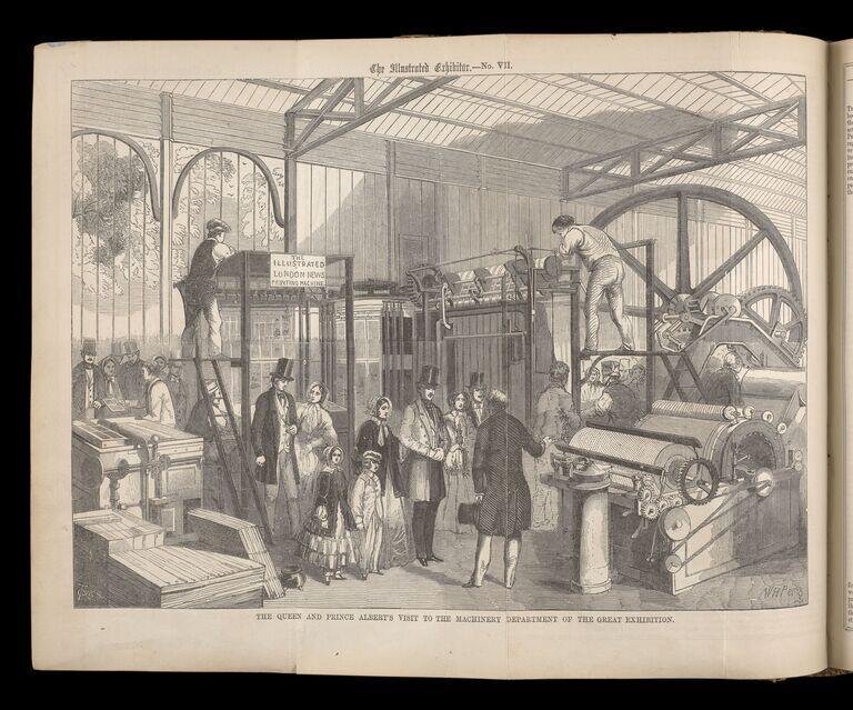 The Illustrated exhibitor : a tribute to the world's industrial jubilee ; comprising sketches, by pen and pencil, of the principal objects in the Great Exhibition of the Industry of all Nations, 1851.