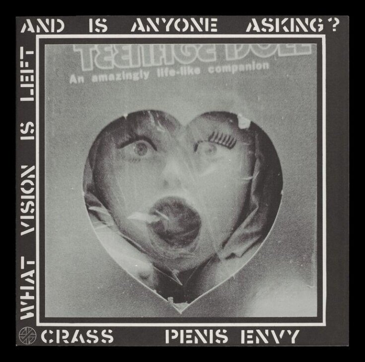 【希少美品】CRASS PENIS ENVY LP + ポスター Penis Envy | Vaucher, Gee | Crass | V&A Explore The Collections