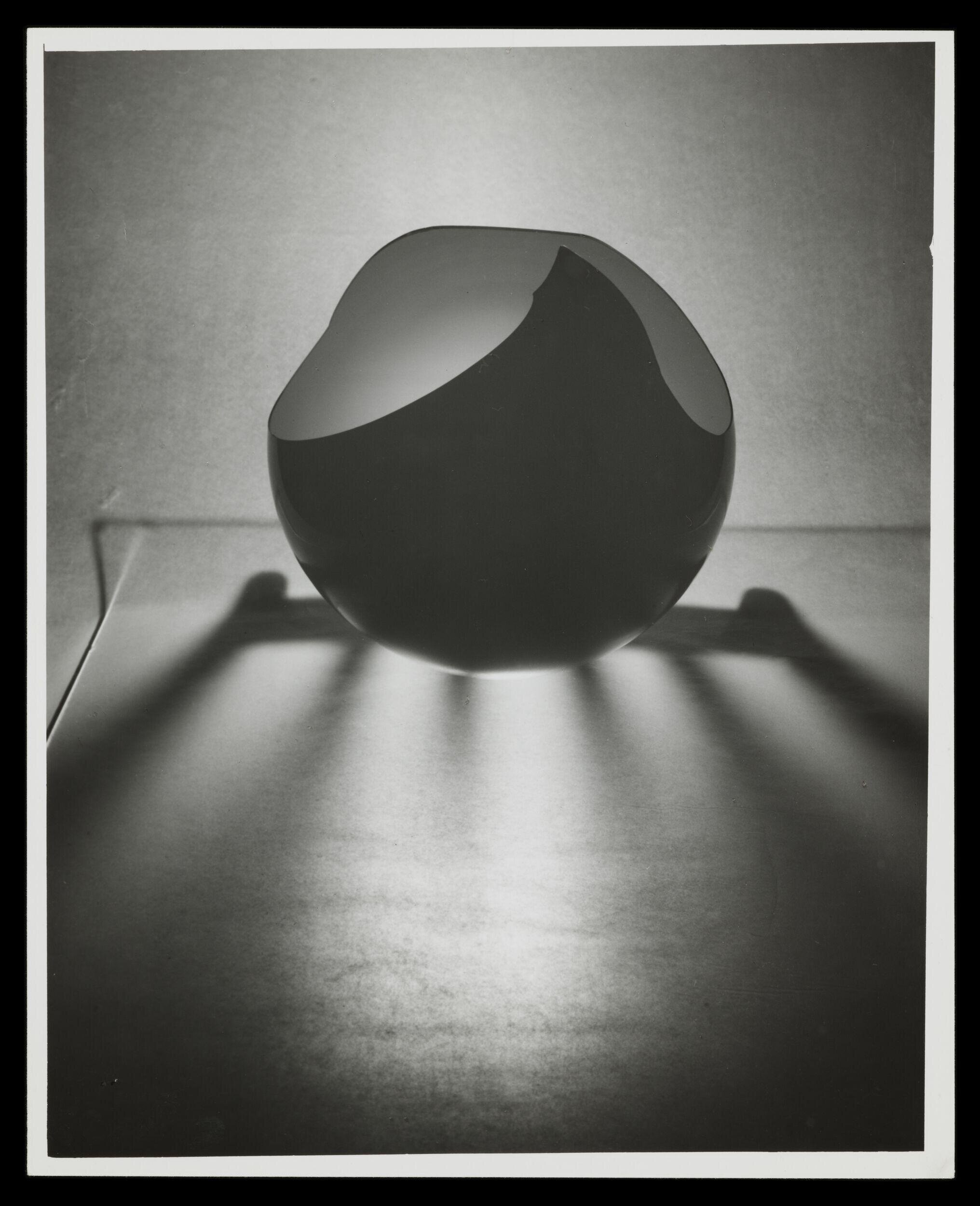 Broken Glass Ball and Shadow