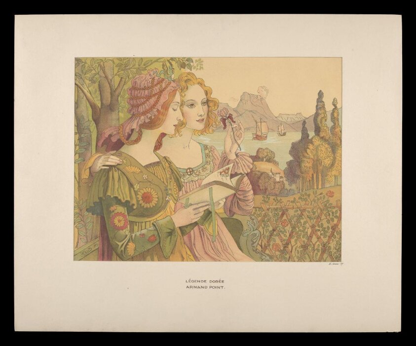 Légende Dorée (1890s) by Armand Point