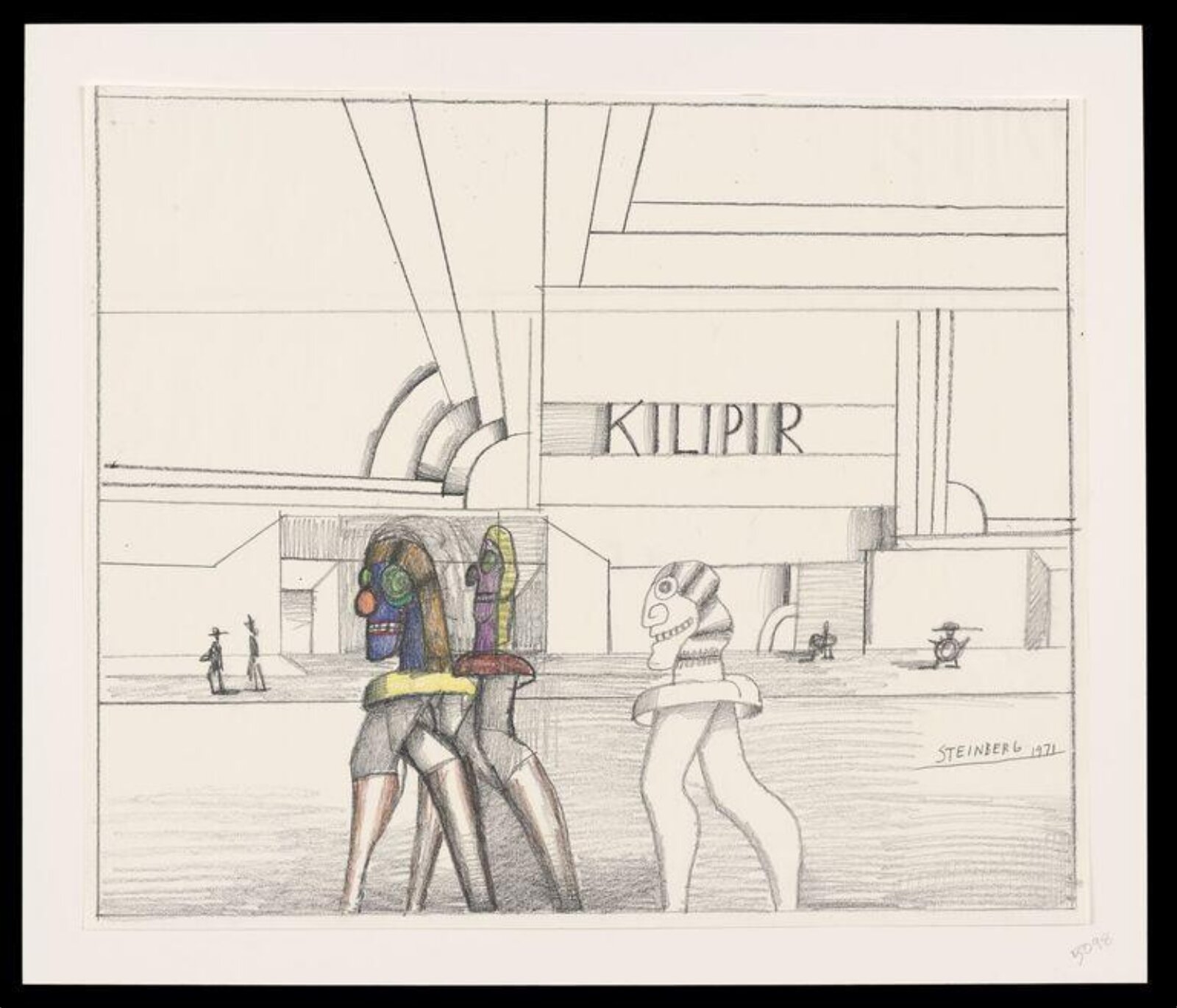 Kilipur, Saul Steinberg, 1970-1