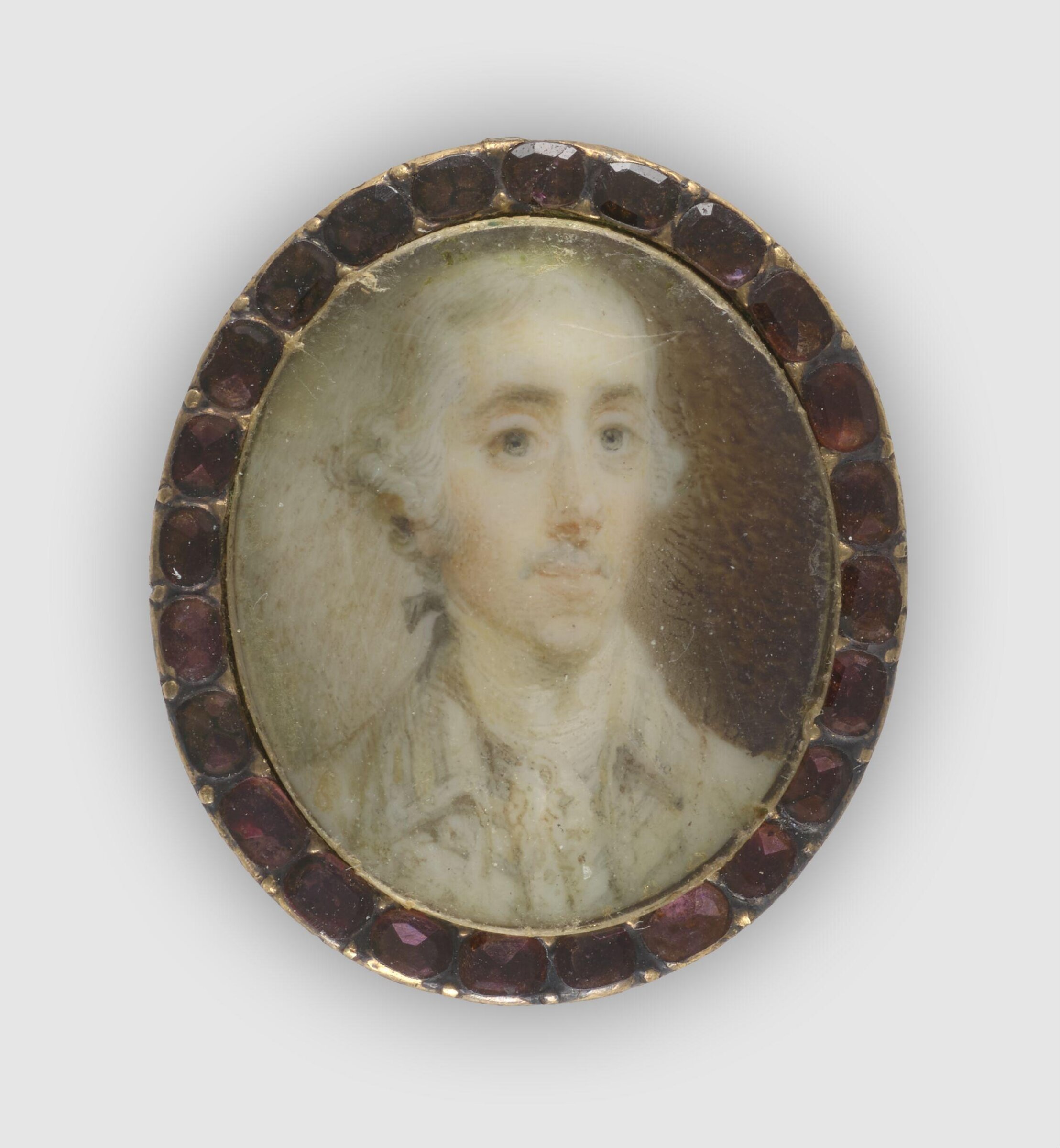 Portrait miniature of the Reverend Tristram Land, Meyer, ca. 1755-1789