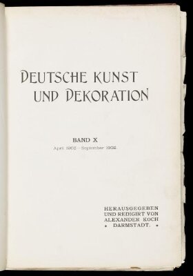 Deutsche Kunst und Dekoration