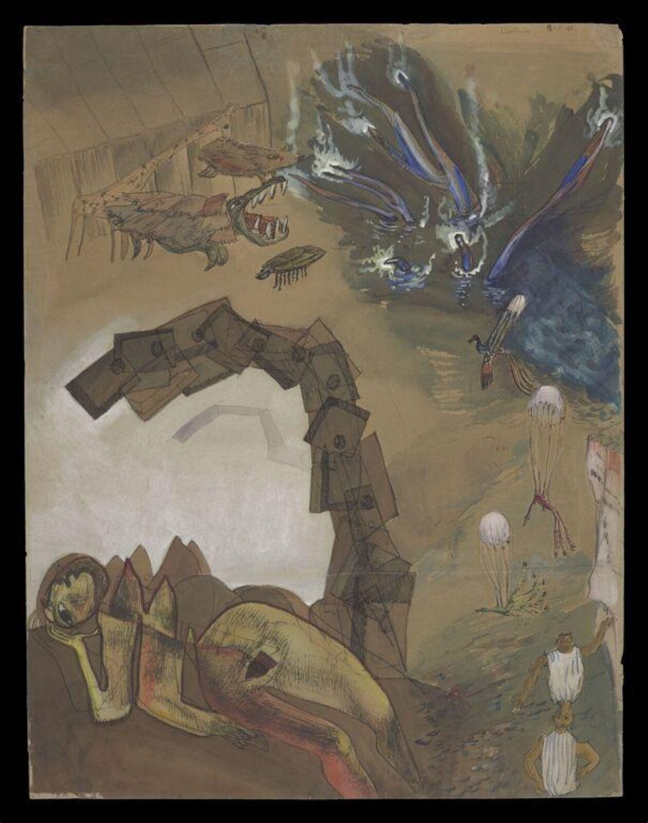 Woman Dreaming, Sam Haile, 1940