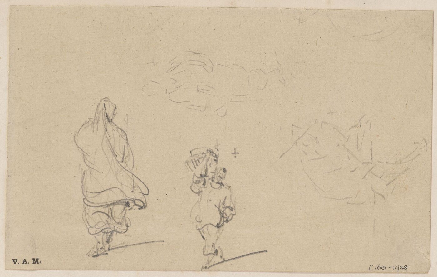 George Chinnery, Sketches of Chinese figures