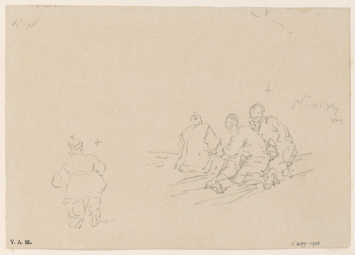 George Chinnery, Sketches of Chinese figures