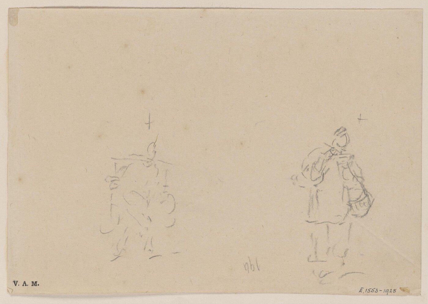 George Chinnery, Slight sketches of Chinese figures