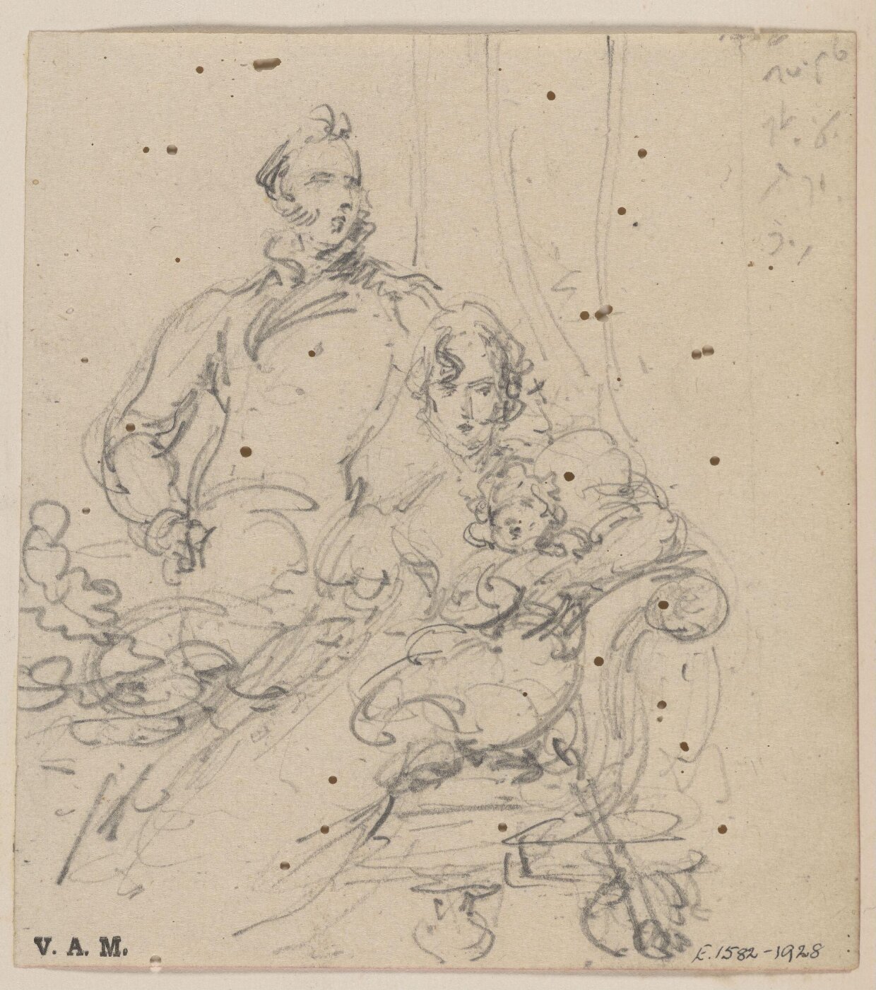 George Chinnery, A family portrait