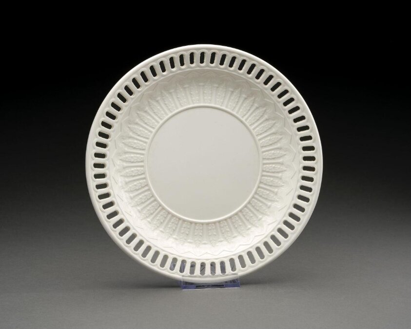 Plate or stand — Josiah Wedgwood and Sons — 19th century