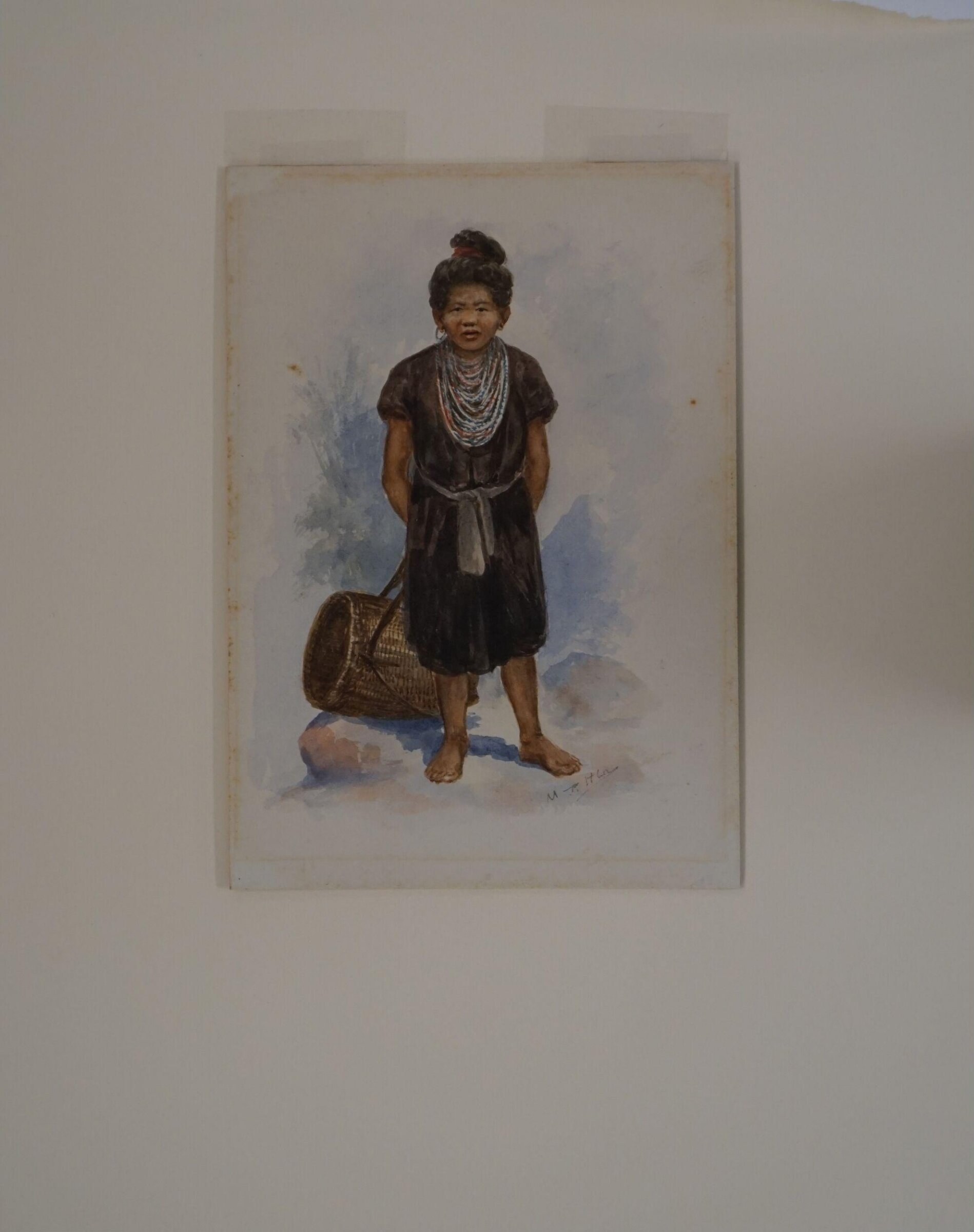 A Haka Chin Woman, Maung Tin Hla, 1902-1904