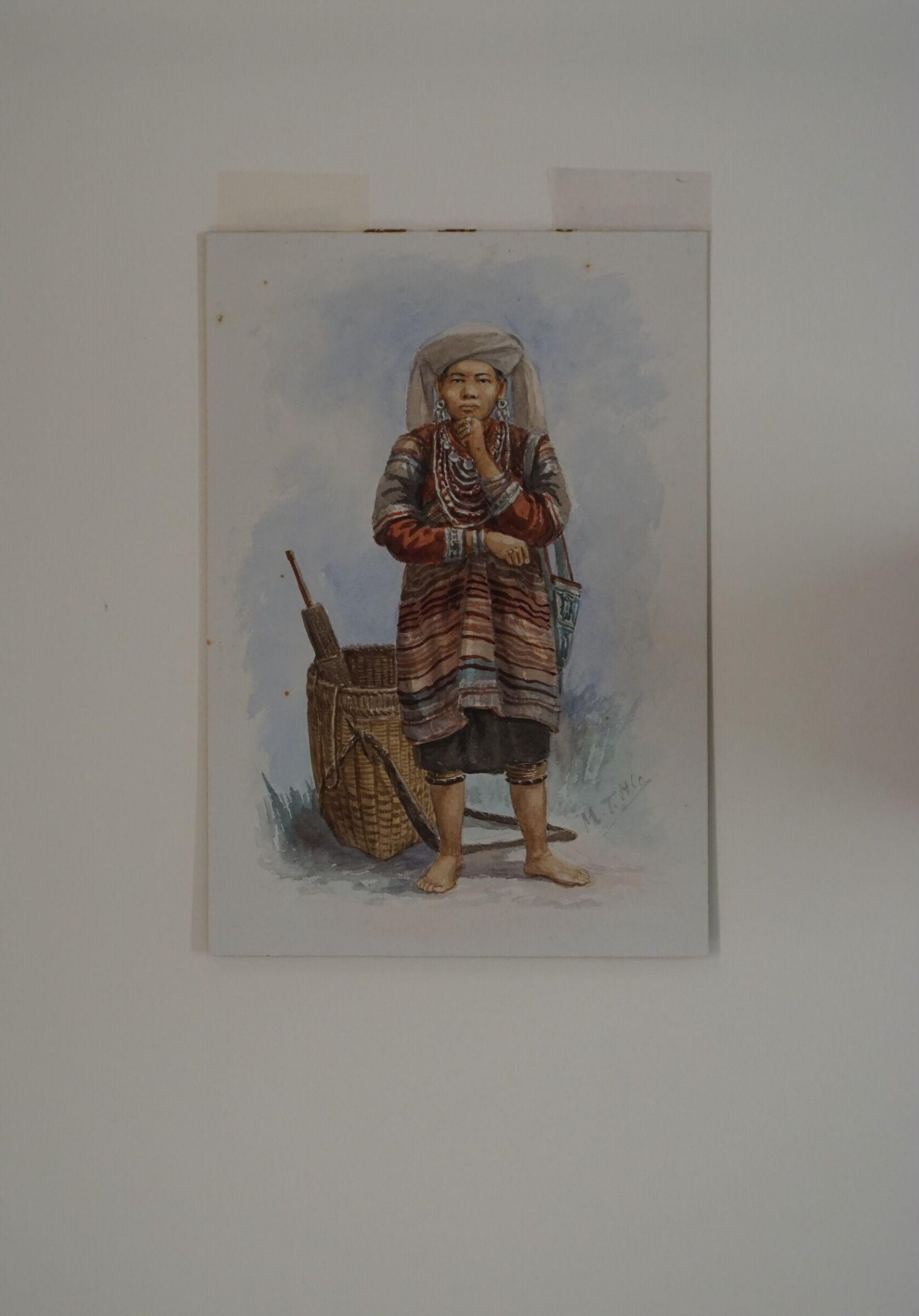 A ba-ye woman of the kayah state, Maung Tin Hla, 1902-1904