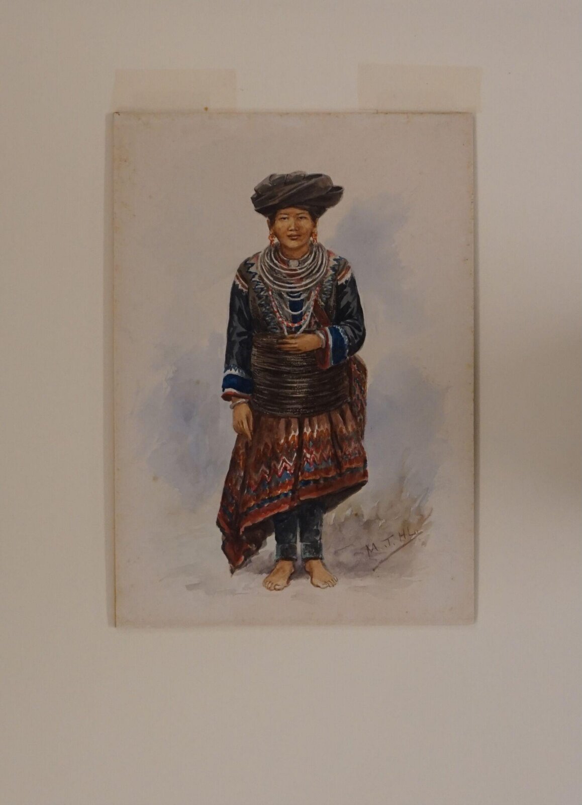 Watercolour, Maung Tin Hla, 1902-1904