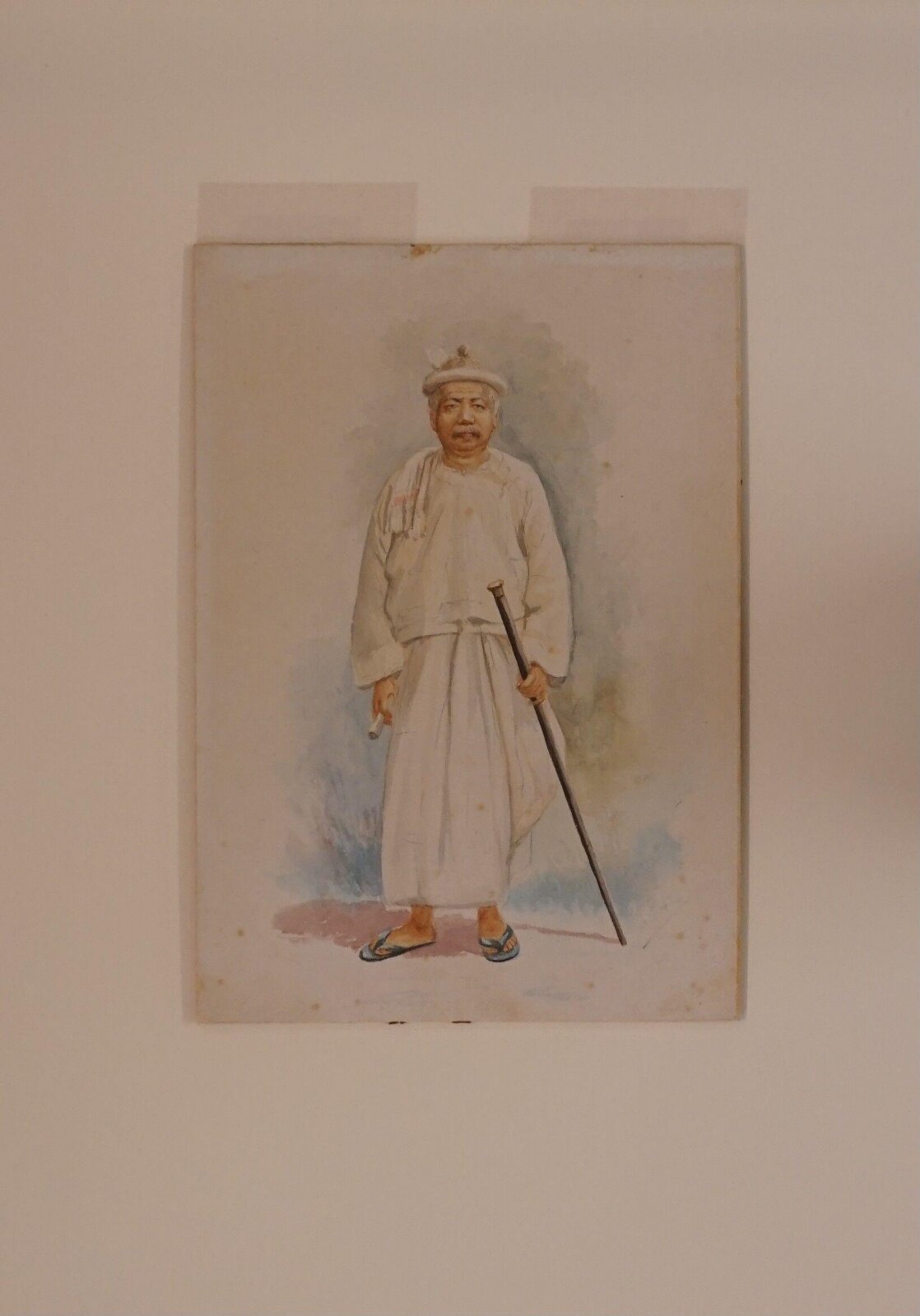 Watercolour, Maung Tin Hla, 1902-1904