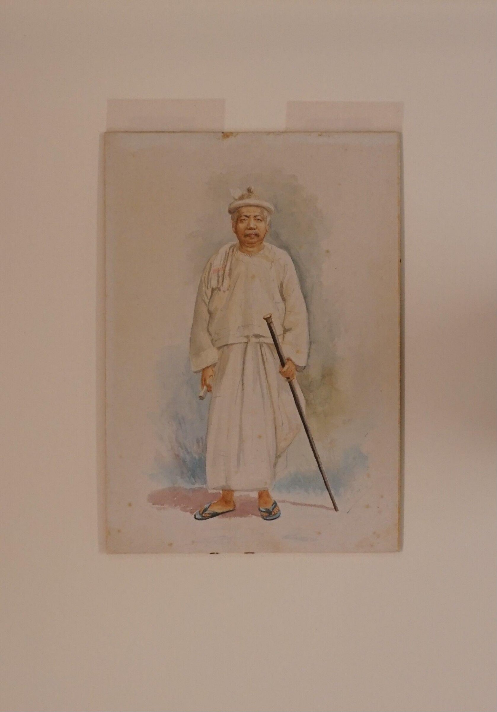 Watercolour, Maung Tin Hla, 1902-1904