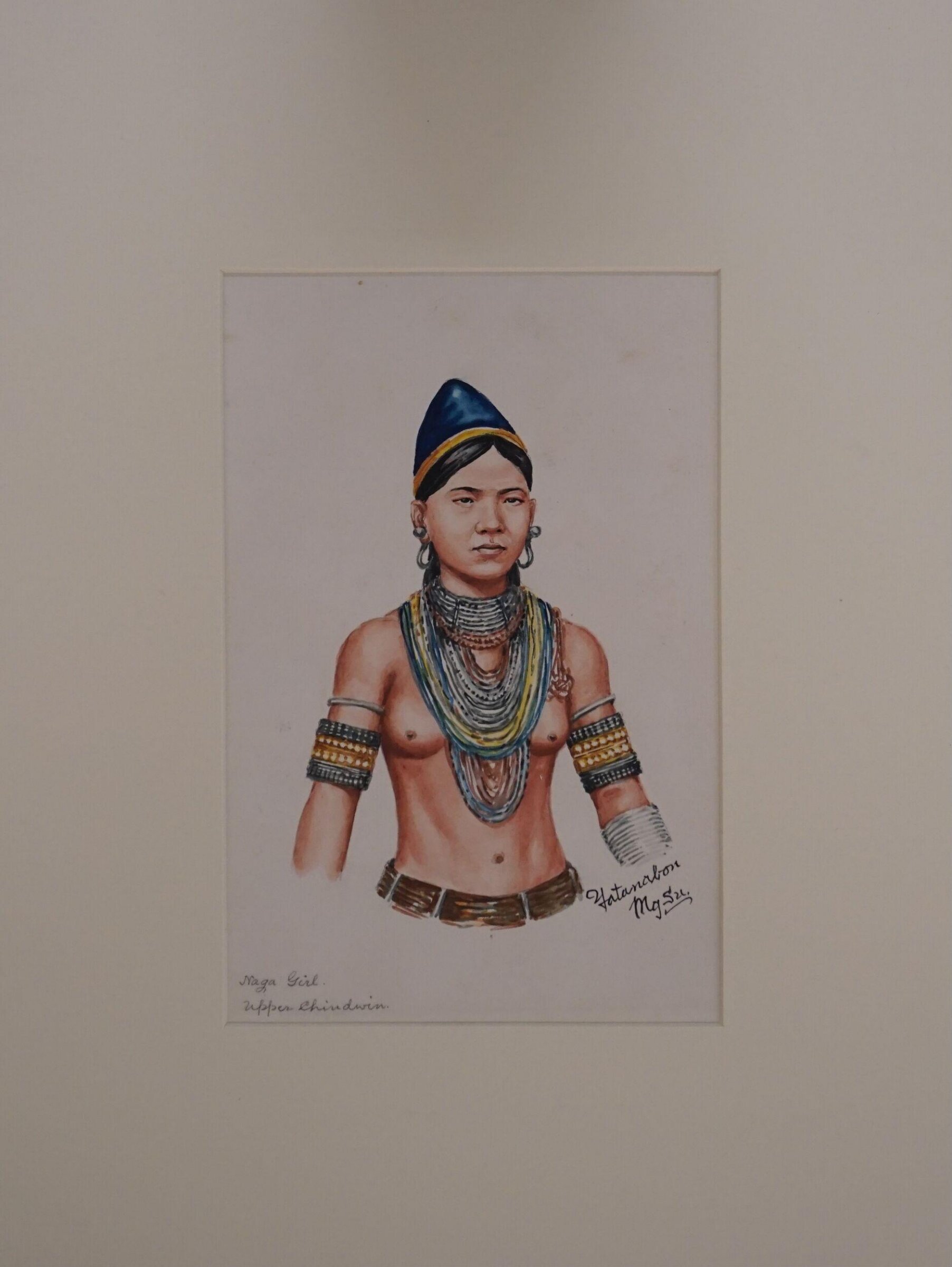 Naga Girl, Yatanabon Mg Su, ca.1920