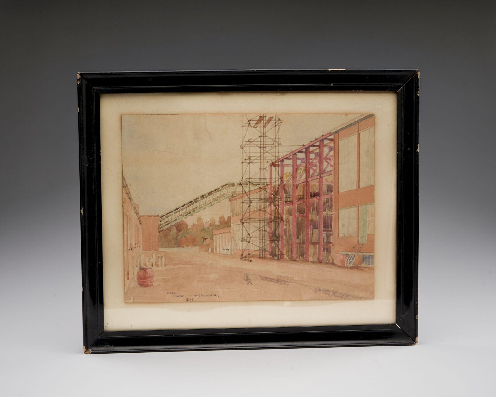Watercolour, Eric Owen, 1948
